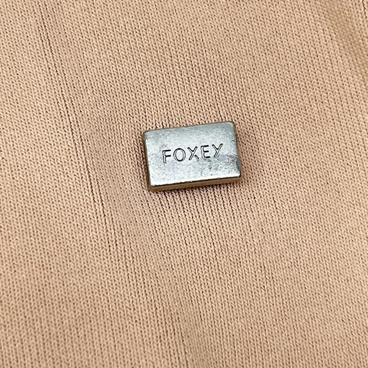 FOXEY フォクシー 31694 ベージュ ジップアップ レディライクパーカー トップス