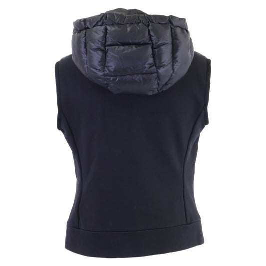 MONCLER モンクレール 【美品】E20938461900 GILET スウェット/ダウン切替 フーディ ベスト