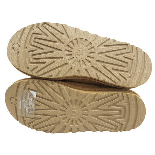 UGG アグ 新品同様 Marcman スエード スリッポン シューズ レディース ベージュ 7 1166761 シューズ