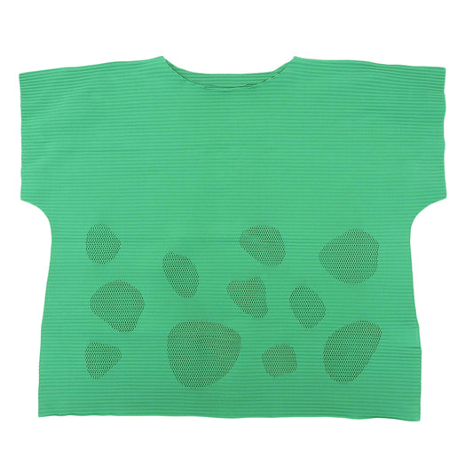 me ISSEY MIYAKE 良好 SEA GLASS PLEATS 上衣 女式 绿色 MI54KK261 上衣
