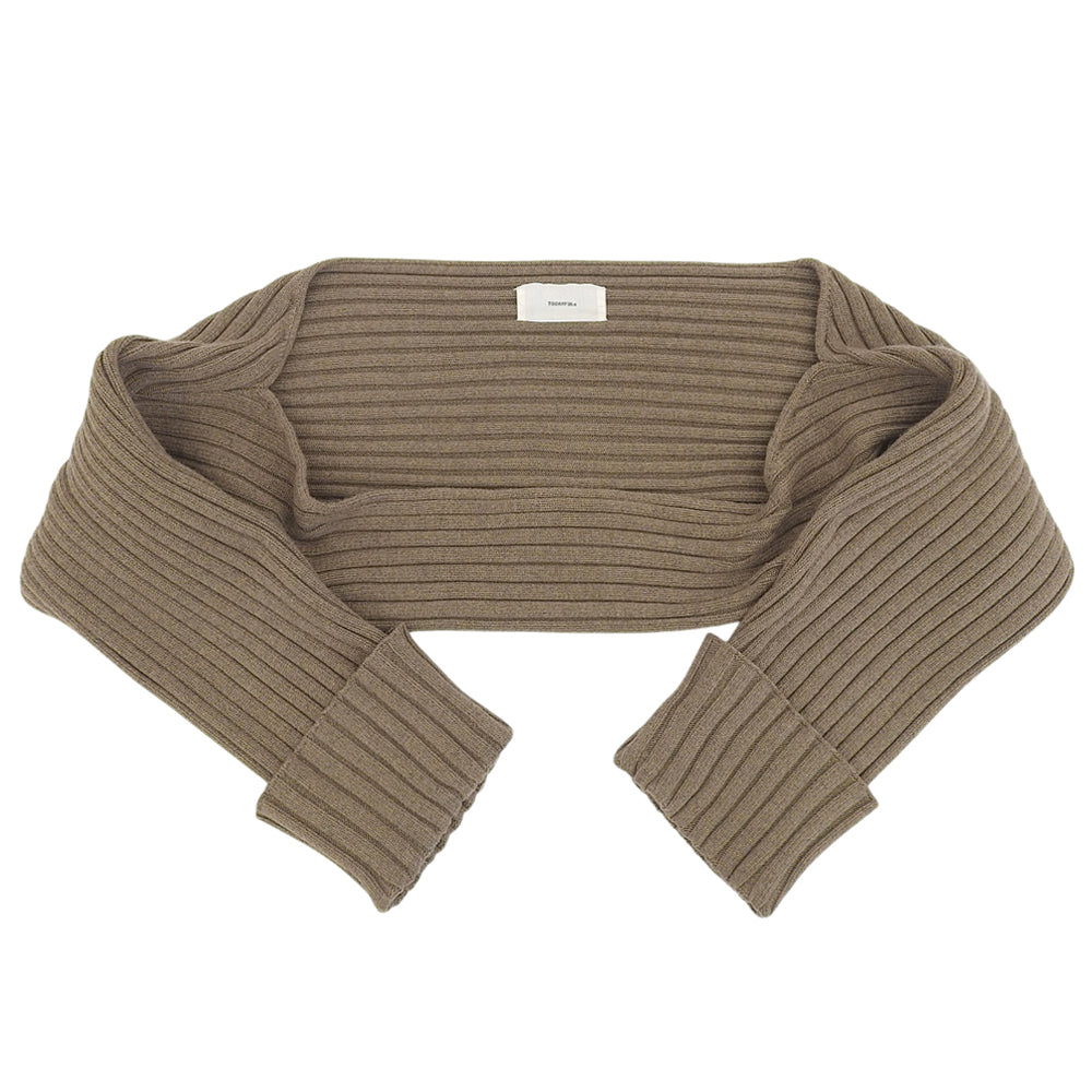 TODAYFUL トゥデイフル 美品 ボリュームニットスリーブ トップス レディース ベージュ F トップス