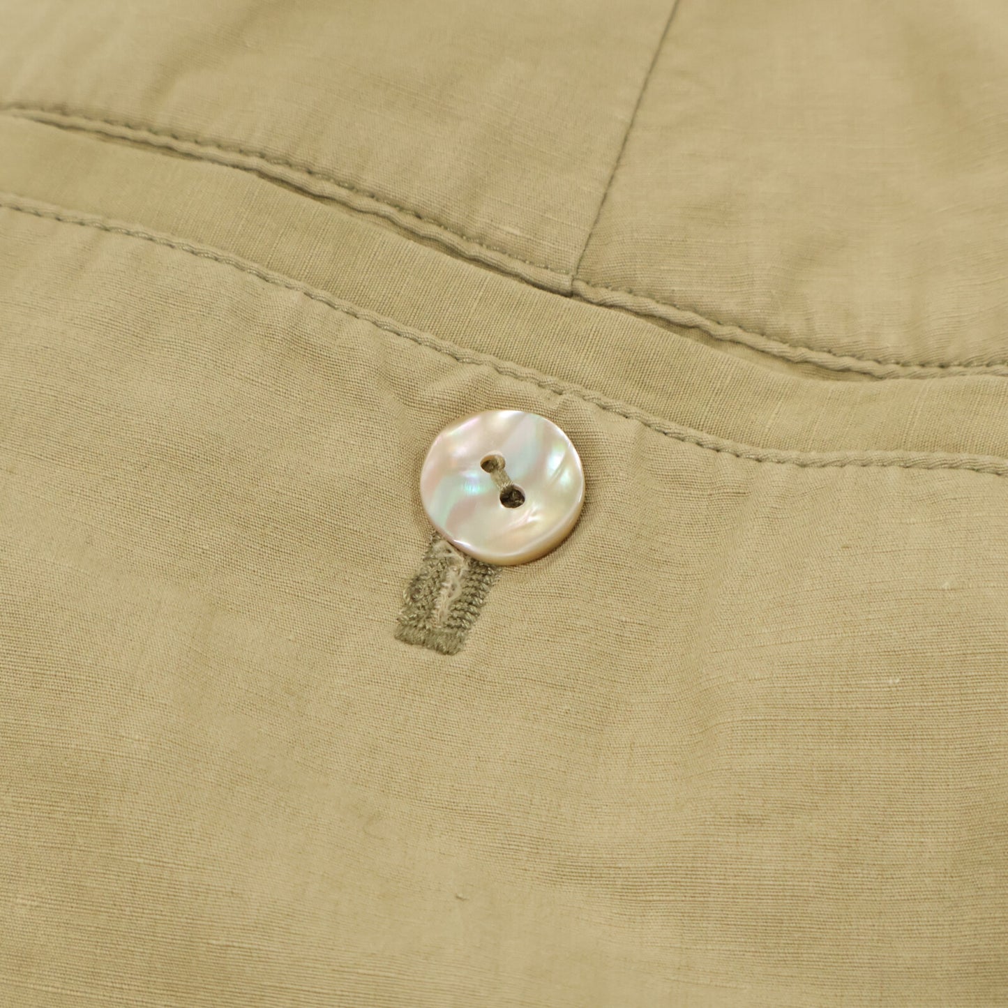 Pallas Palace 22 Toka Beige Cotton Wide Pants Bottoms 3