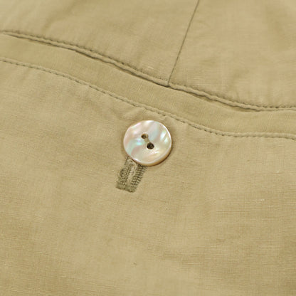 Pallas Palace 22 Toka Beige Cotton Wide Pants Bottoms 3