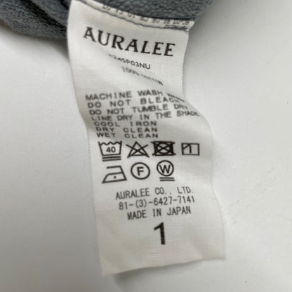 AURALEE オーラリー A24SP03NU 24SS ELASTIC HALF SLEEVE 上衣 1 女士