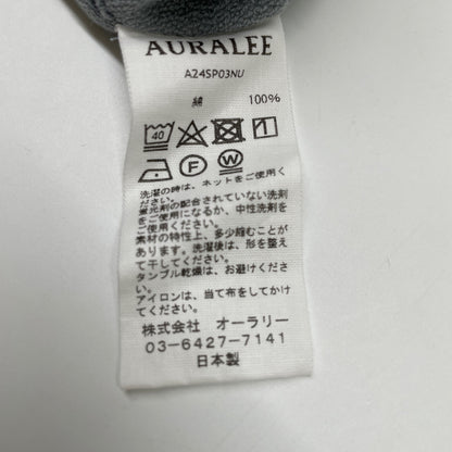 AURALEE オーラリー A24SP03NU 24SS ELASTIC HALF SLEEVE 上衣 1 女士
