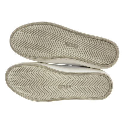 D.A.T.E. デイト 内ボア ローカットスニーカー シューズ レディース ホワイト 24.5cm HLF-VC-WS シューズ 38(EU)