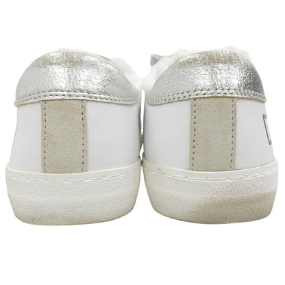 D.A.T.E. デイト 内ボア ローカットスニーカー シューズ レディース ホワイト 24.5cm HLF-VC-WS シューズ 38(EU)