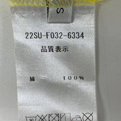 N゜21 Numero Ventuno 22SU-F032-6334 Logo Cotton Top S Ladies