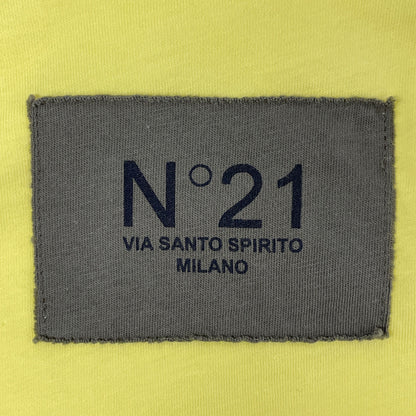 N゜21 Numero Ventuno 22SU-F032-6334 Logo Cotton Top S Ladies