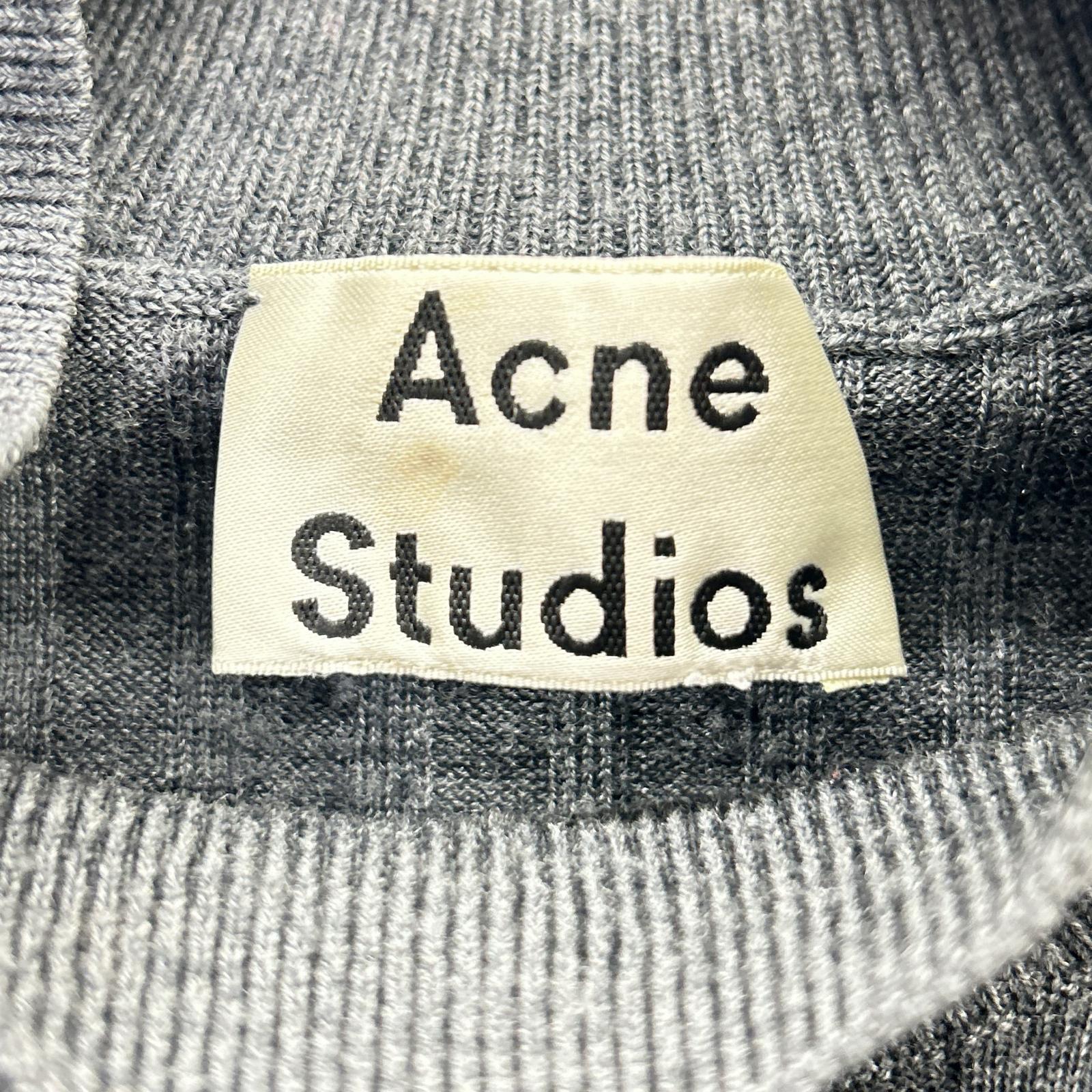 ACNE STUDIOS 盟可睐 A60114 FN-WN-KNIT 罗纹针织上衣 38
