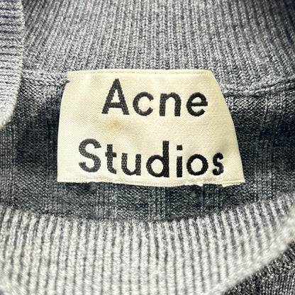 ACNE STUDIOS 盟可睐 A60114 FN-WN-KNIT 罗纹针织上衣 38