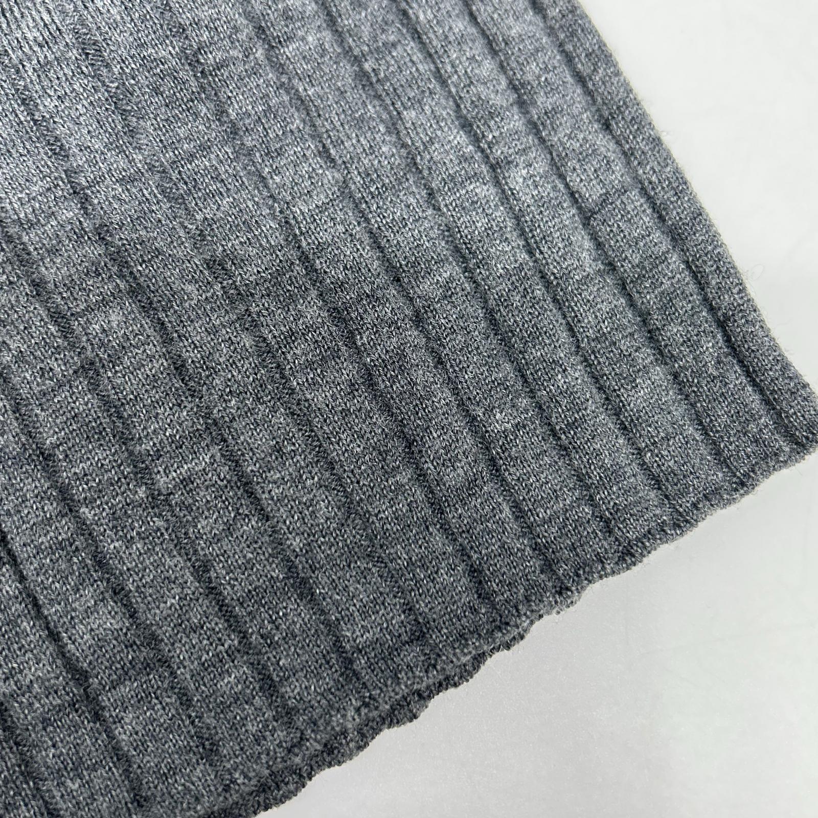ACNE STUDIOS 盟可睐 A60114 FN-WN-KNIT 罗纹针织上衣 38
