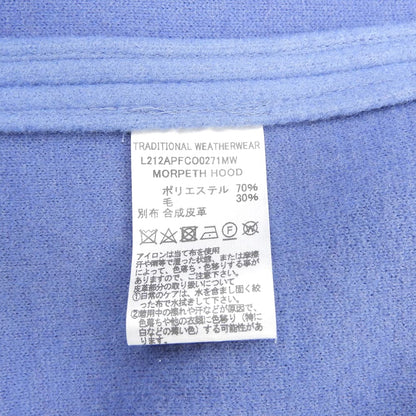 TRADITIONAL WEATHERWEAR トラディショナルウェザーウェア ウール混 ポンチョ ジャケット レディース ブルー F ジャケット