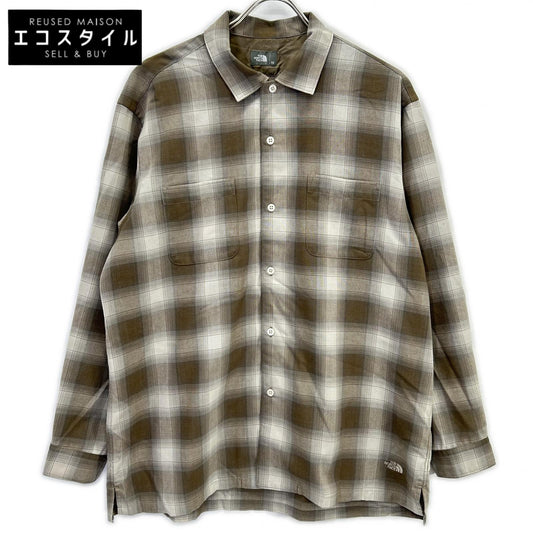 NR62460 Long-sleeve Wooley Check Shirt Tops XS Women's