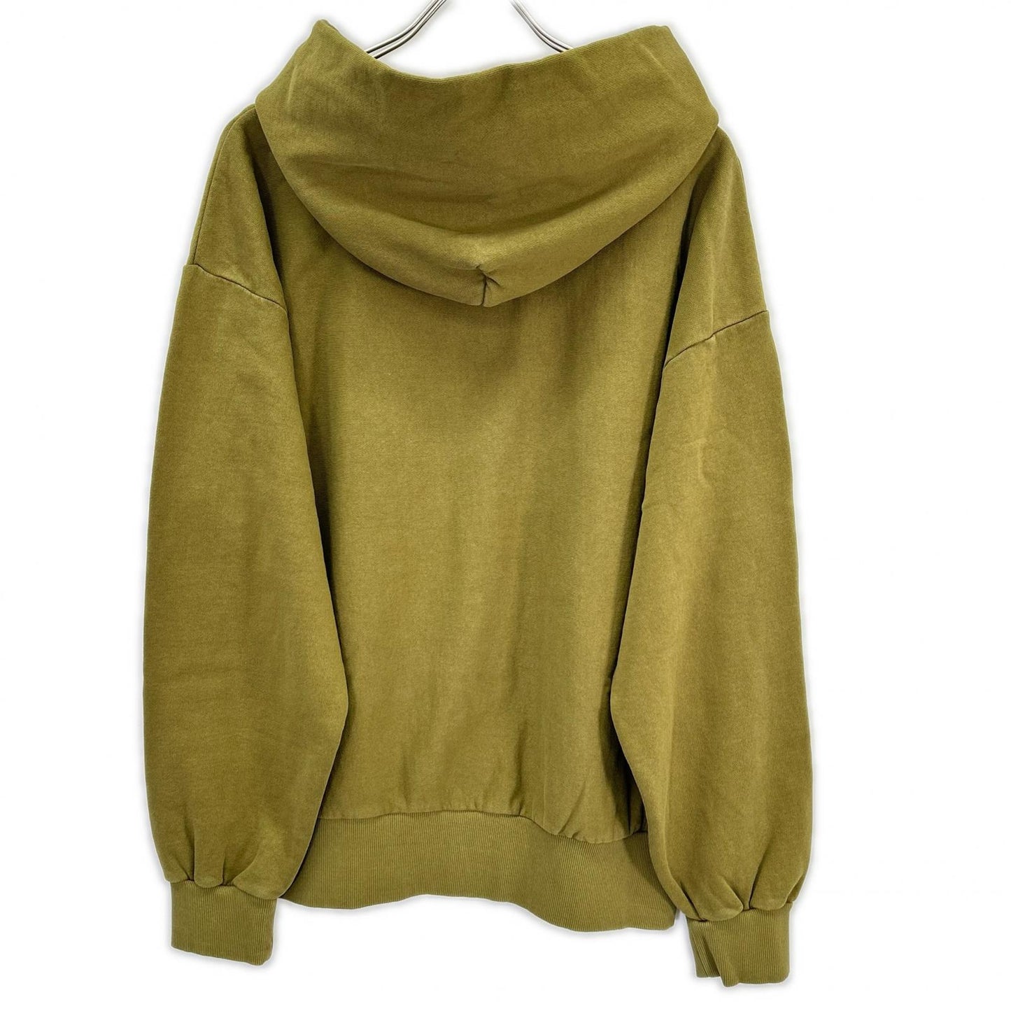 卡其 WISTERIA LOGO US COTTON PIGMENT DYED 连帽卫衣 上衣 M 男士