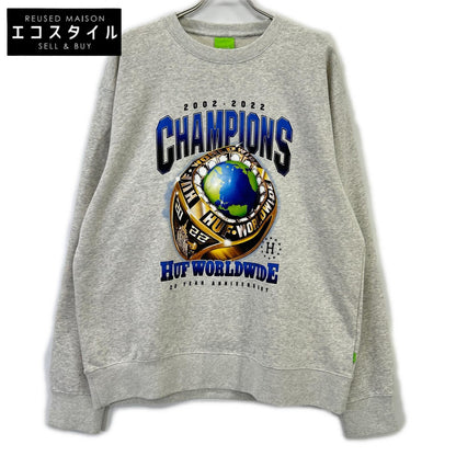 HUF ハフ 22FPF00521 グレー CHAMPIONS CREWNECK トレーナー トップス