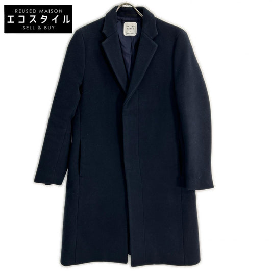 NAVY SUPER140'S CHESTERFIELD COAT Coat 1 Men's