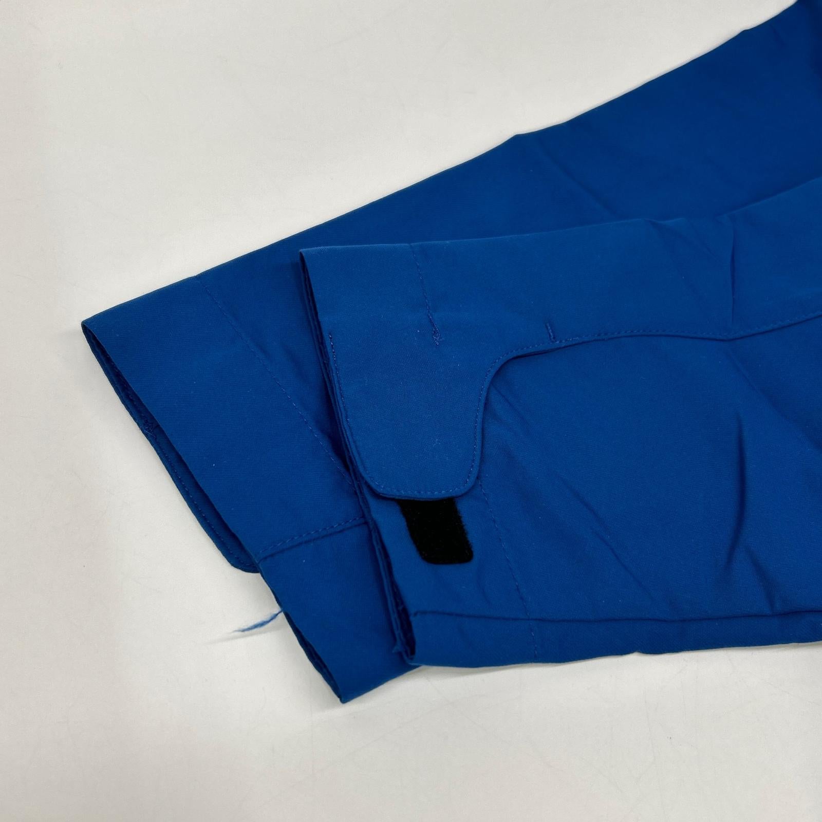 Blue half-zip jacket top L men's
