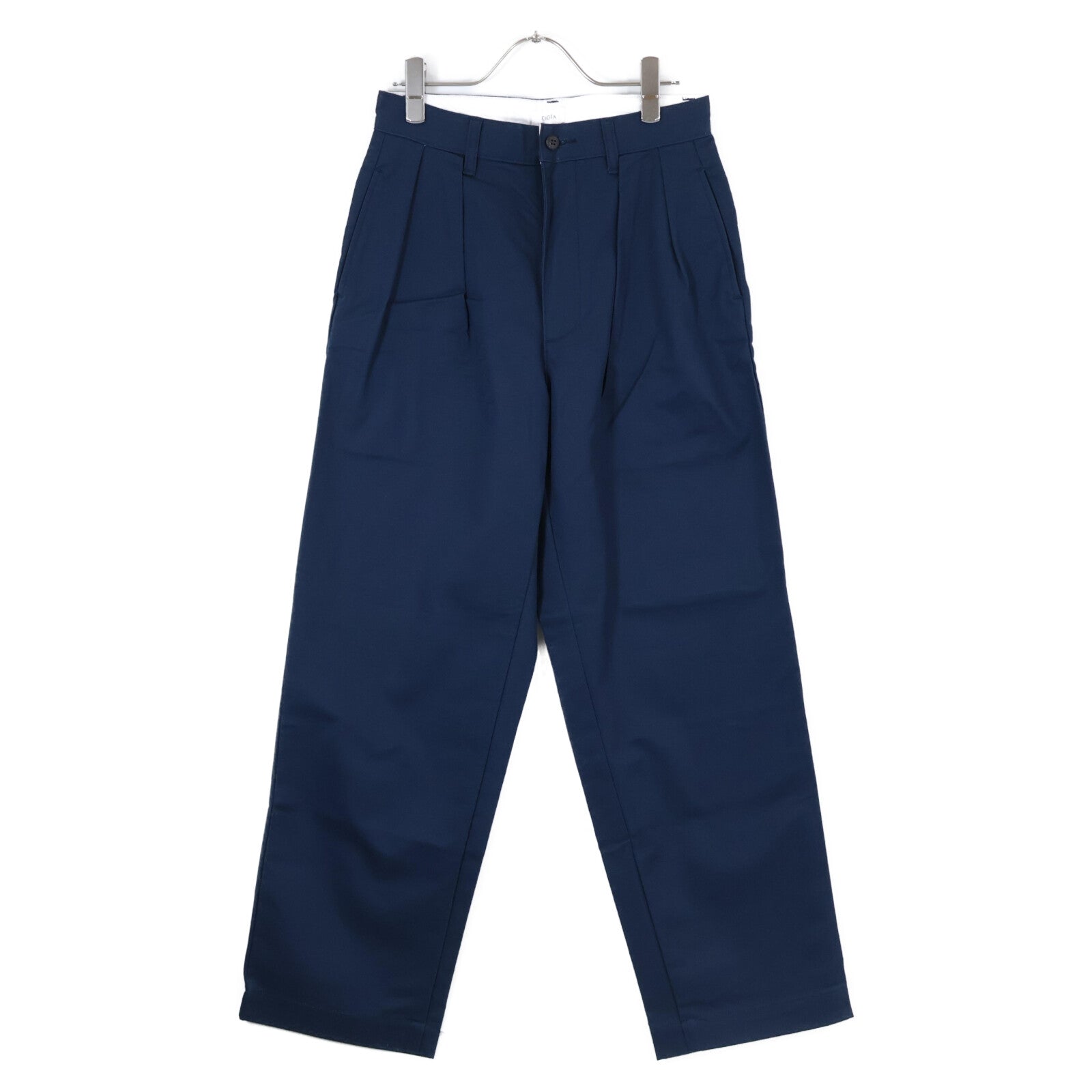 PTLM-124 Cotton Two-Tuck Chino Pants Bottoms 2 Men's