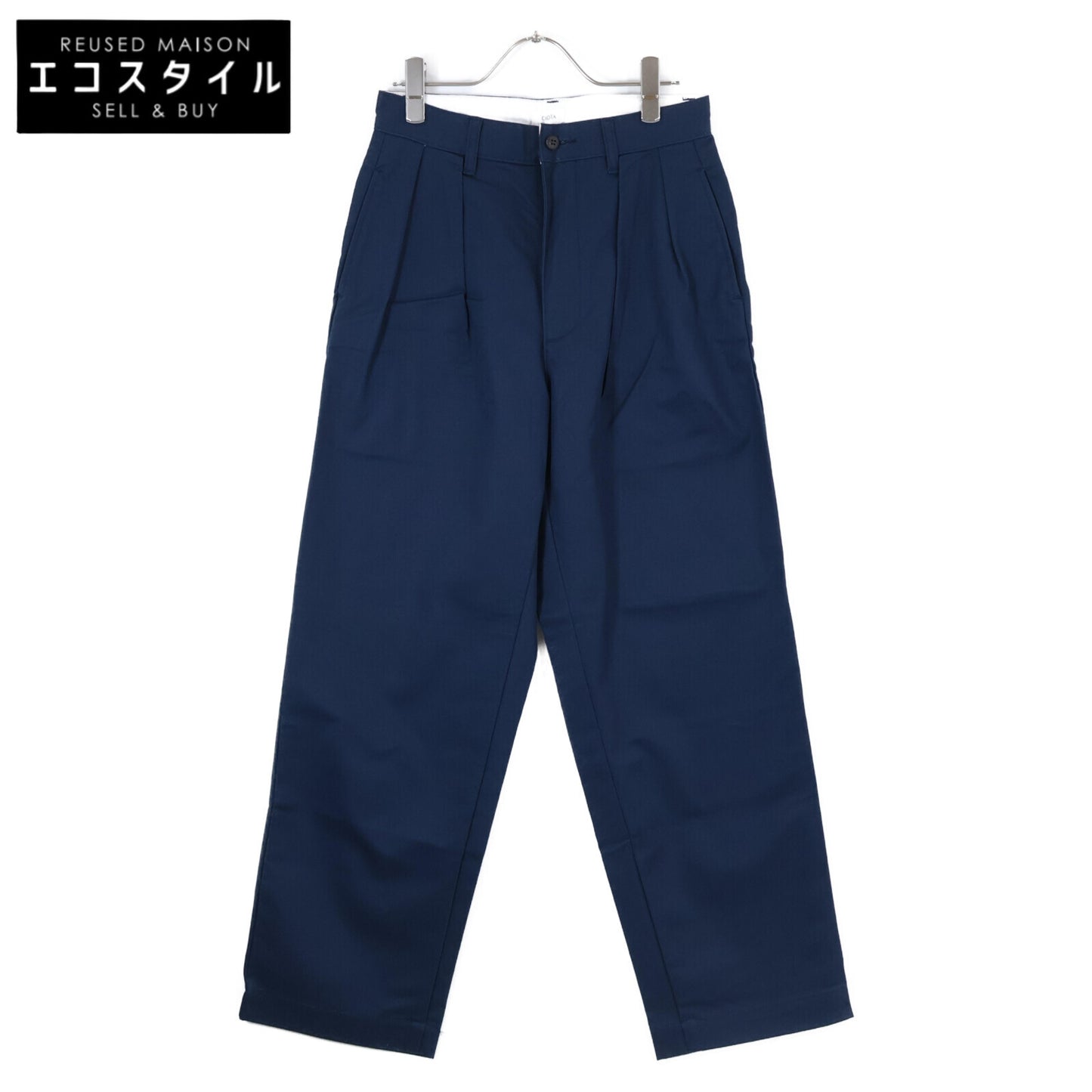 PTLM-124 Cotton Two-Tuck Chino Pants Bottoms 2 Men's