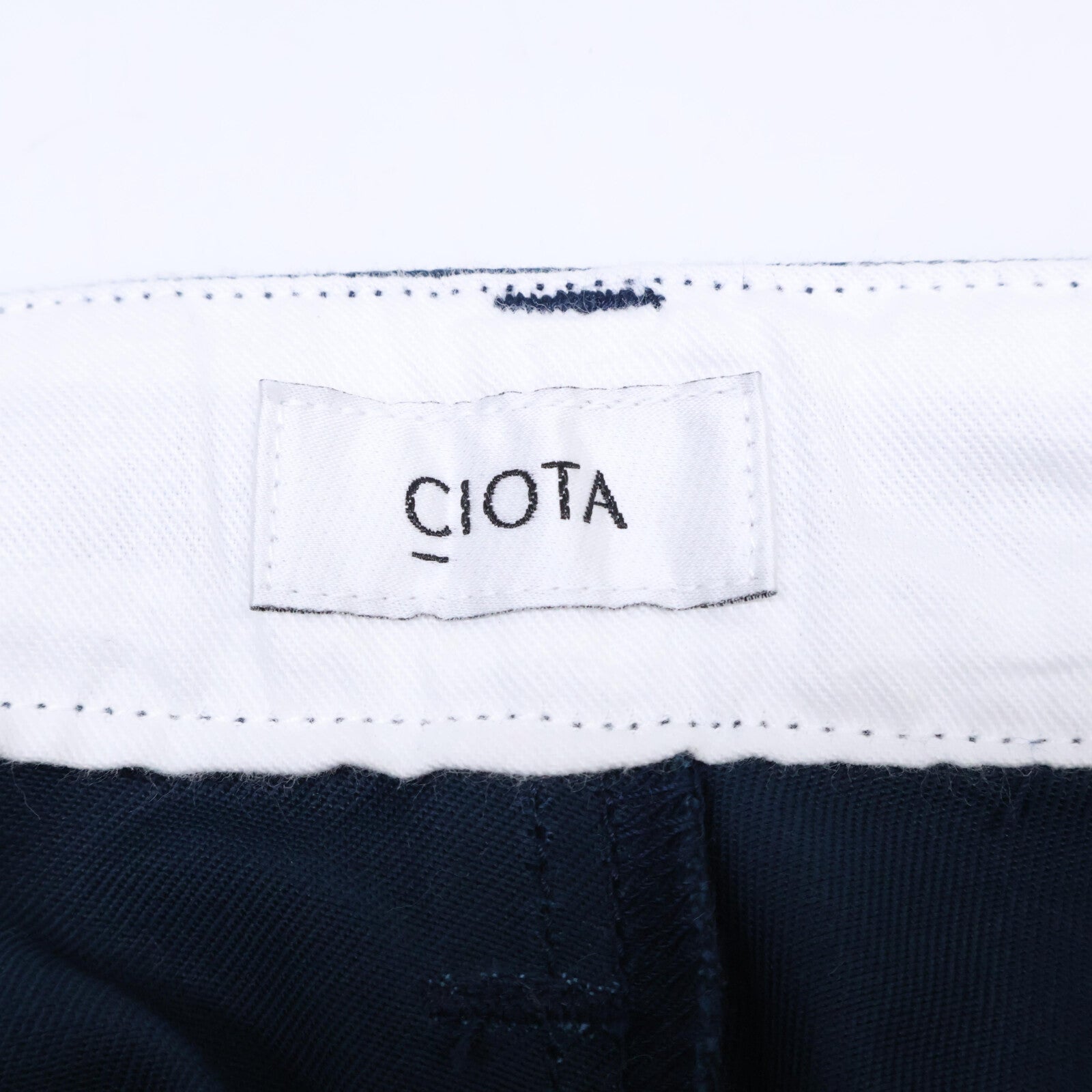 CIOTA シオタ PTLM-124 コットン ツータック チノパンツ ボトムス