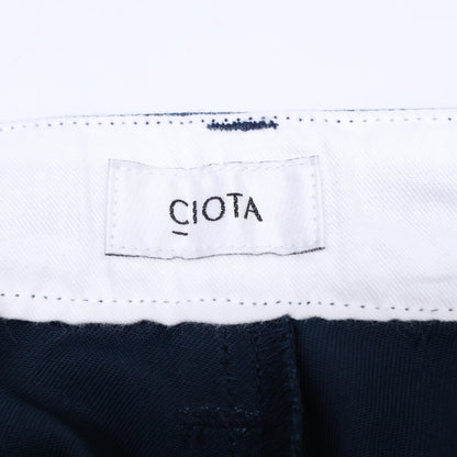 CIOTA シオタ PTLM-124 コットン ツータック チノパンツ ボトムス
