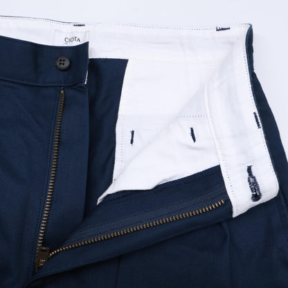PTLM-124 Cotton Two-Tuck Chino Pants Bottoms 2 Men's