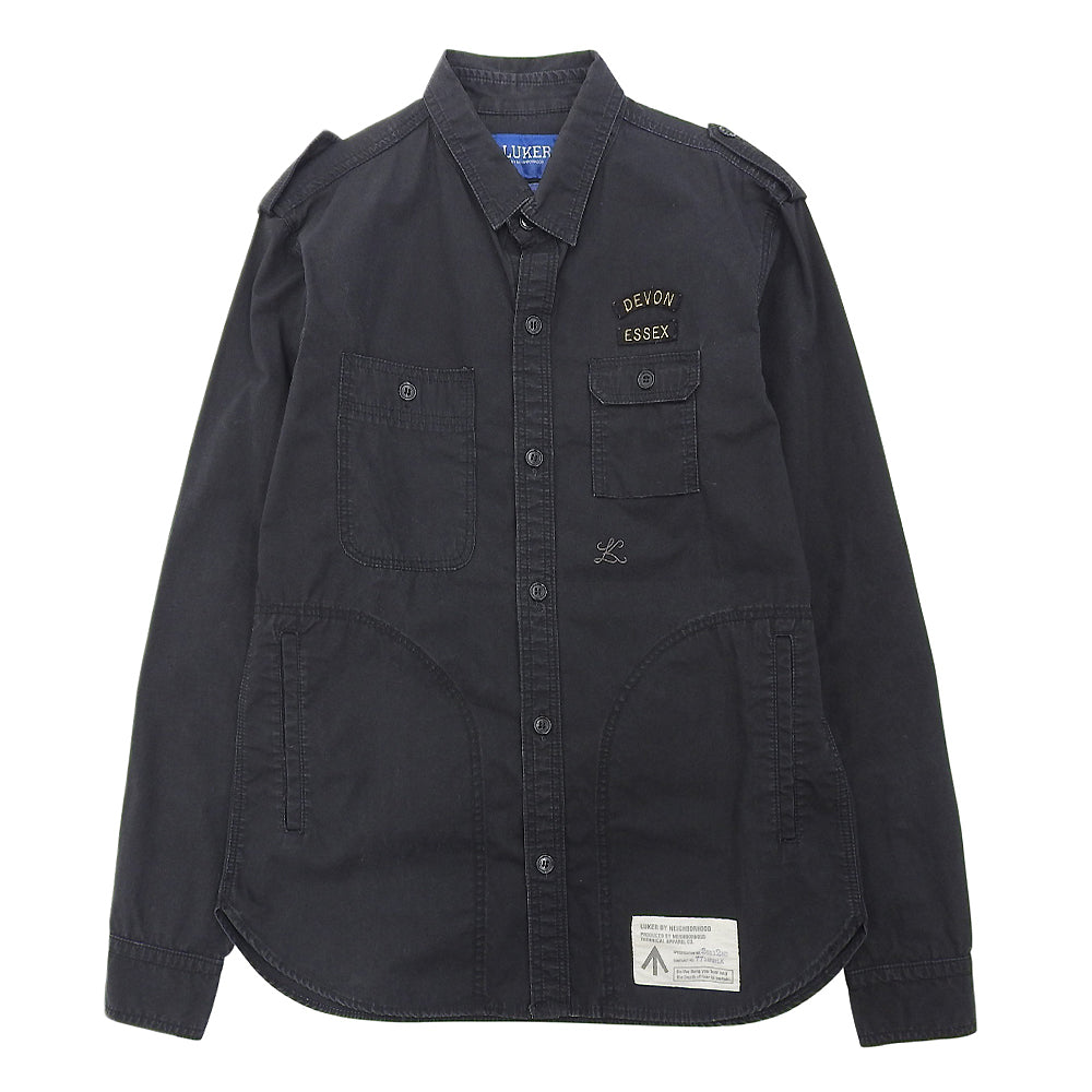 NEIGHBORHOOD Cotton Military Jacket Men's Black M 1120ALK-SHM01 Jacket M