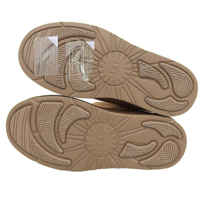 UGG アグ ヴィンテージ加工 スエード レザー ムートンブーツ シューズ レディース ブラウン 23cm シューズ 6(US)