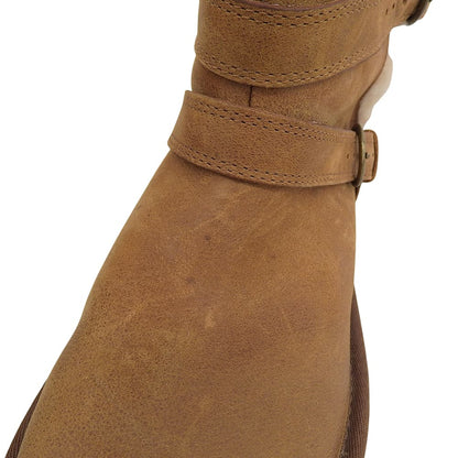 UGG アグ ヴィンテージ加工 スエード レザー ムートンブーツ シューズ レディース ブラウン 23cm シューズ 6(US)