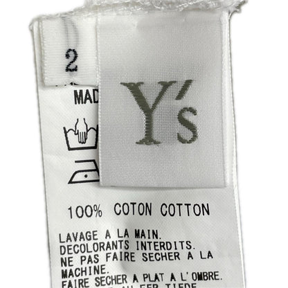 Y's YH-T05-061 Round-Neck Cut-and-Sew Top