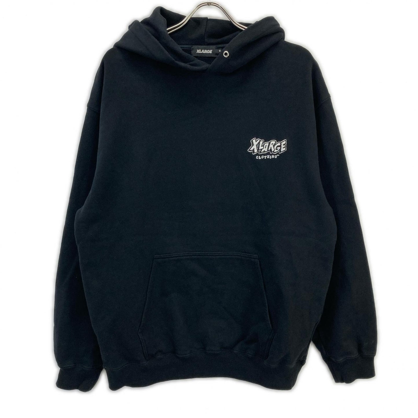 101231012014 Black Hoodie Top Men's