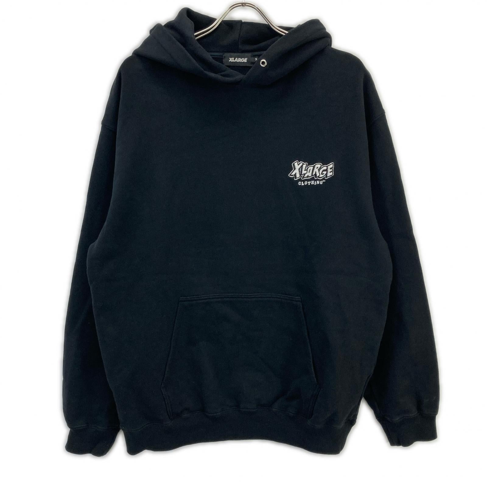 101231012014 Black Hoodie Top Men's