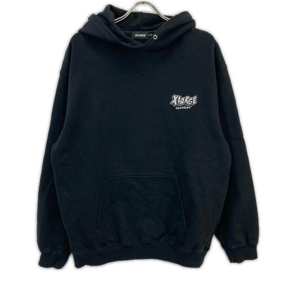 101231012014 Black Hoodie Top Men's