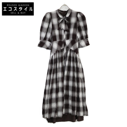 Her lip to ハーリップトゥ 1243305079 Chelsea Checked Tie Dress ワンピース 1 レディース