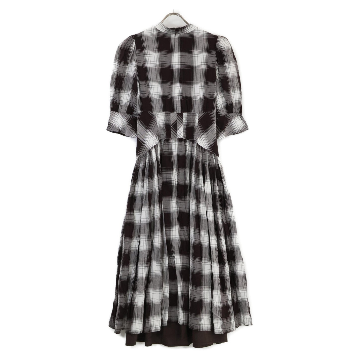 Her lip to ハーリップトゥ 1243305079 Chelsea Checked Tie Dress ワンピース 1 レディース