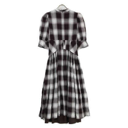 Her lip to ハーリップトゥ 1243305079 Chelsea Checked Tie Dress ワンピース 1 レディース