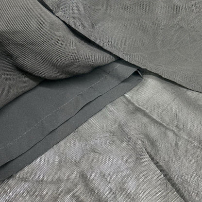 HYKE 191-14063 Black Waist Belt Gradian Long Skirt