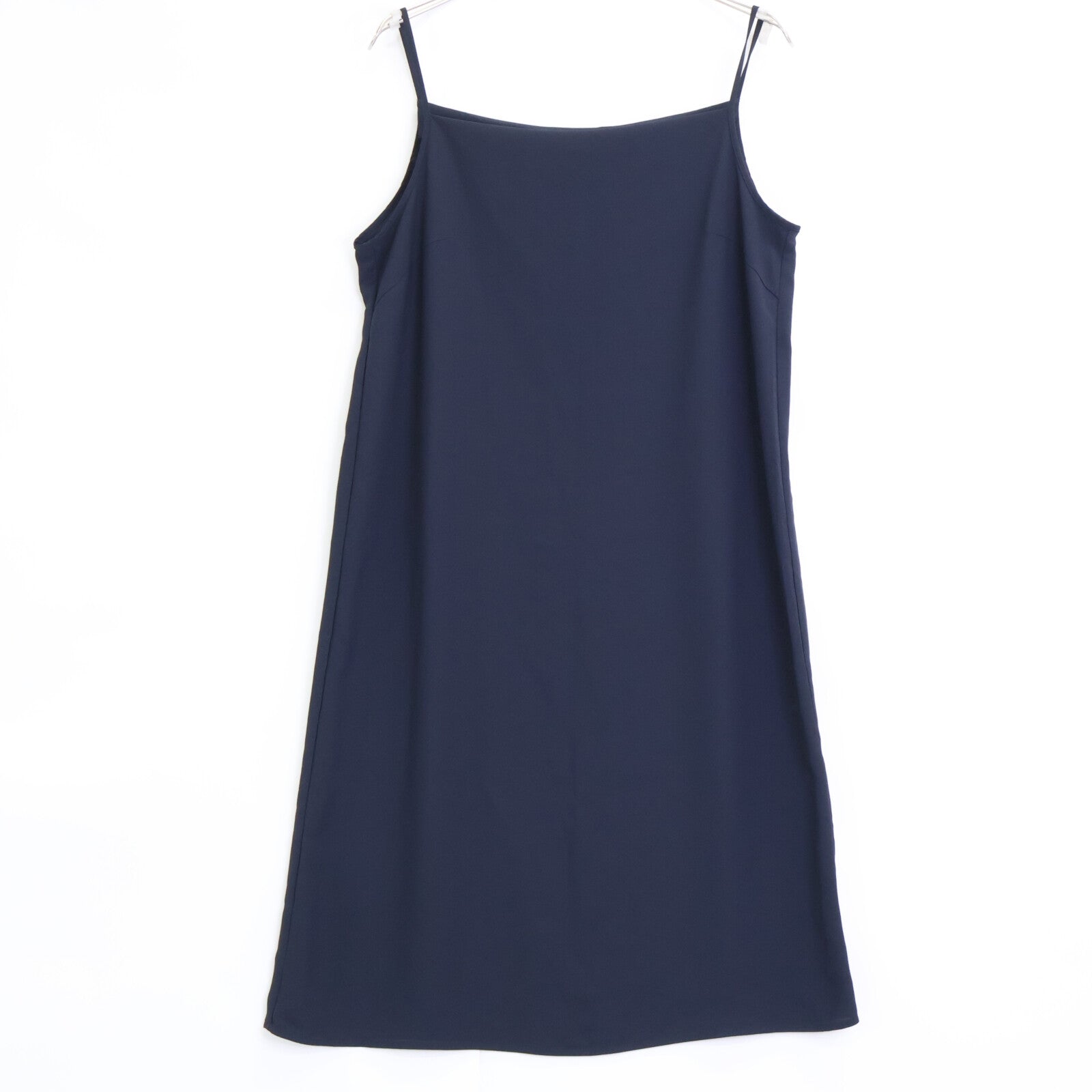 ADORE Navy Dry Touch Linen Big Sailor Collar One-piece Dress 38 Women's