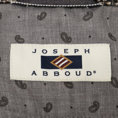 JOSEPHABBOUD ジョセフアブード ブラウン スタンドカラーツイードジャケット ジャケット