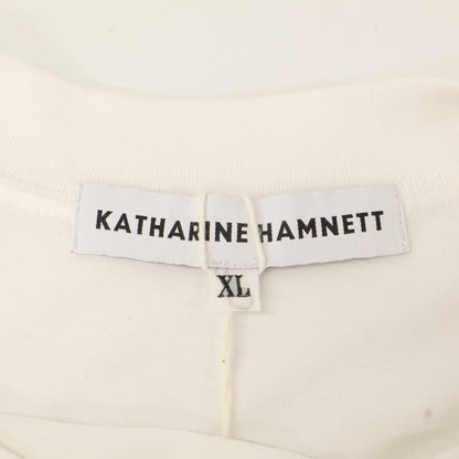 KATHARINE HAMNETT 【Excellent Condition/24SS】24S-KHT-04 INSIDE OUT SLOGAN TEE Short Sleeve T-shirt/Top XL Men's