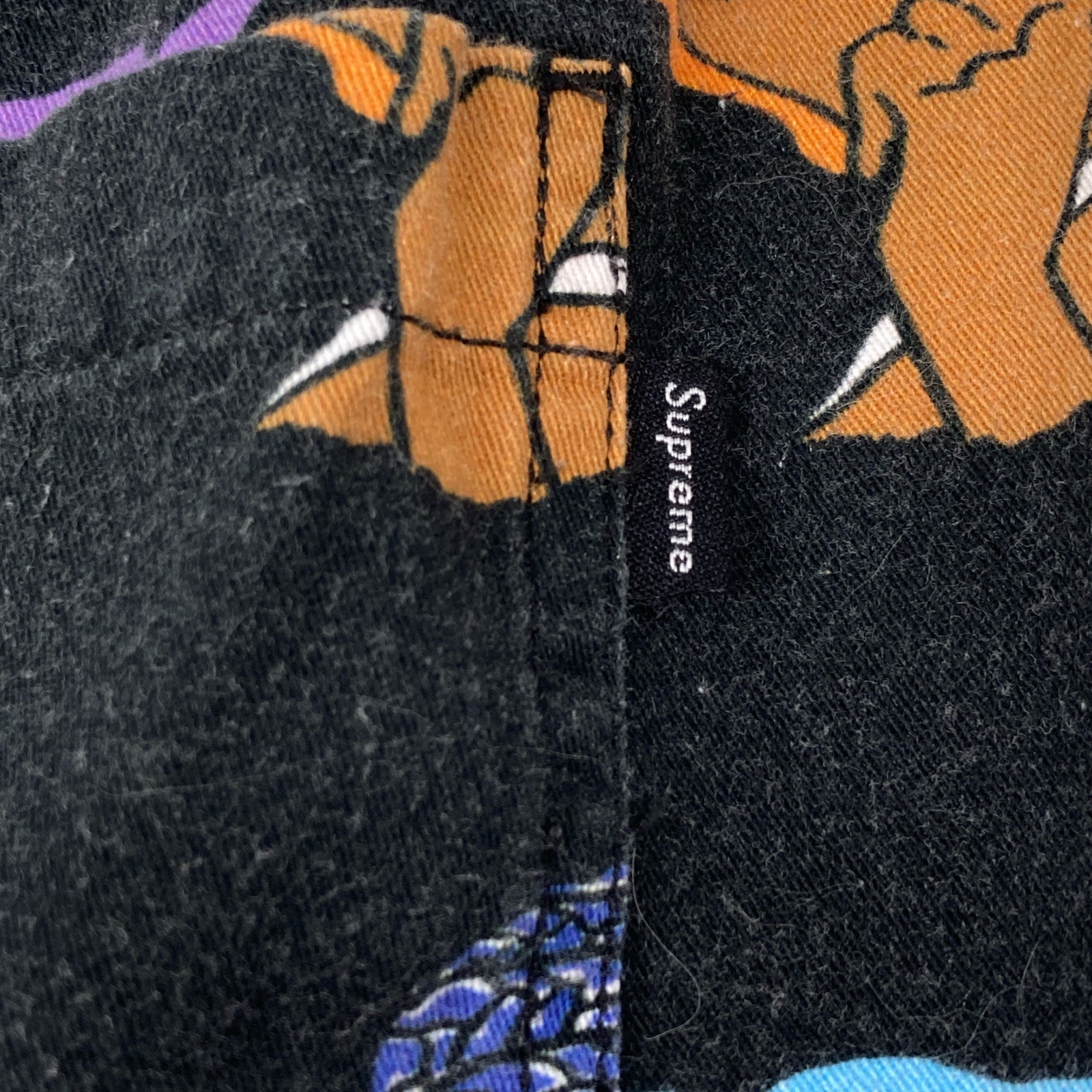Supreme シュプリーム 17AW 黑色 Gonz Heads 短裤 下装