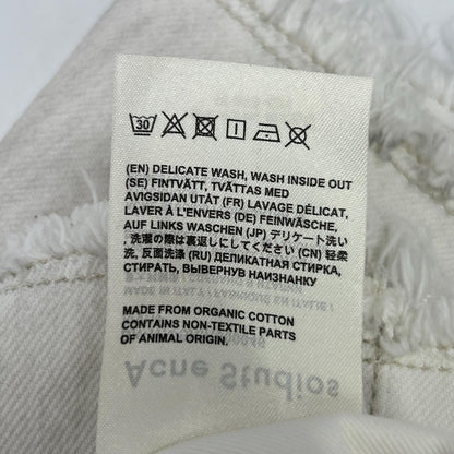 ACNE STUDIOS 艾克妮 磨边迷你牛仔裙 半身裙 36码
