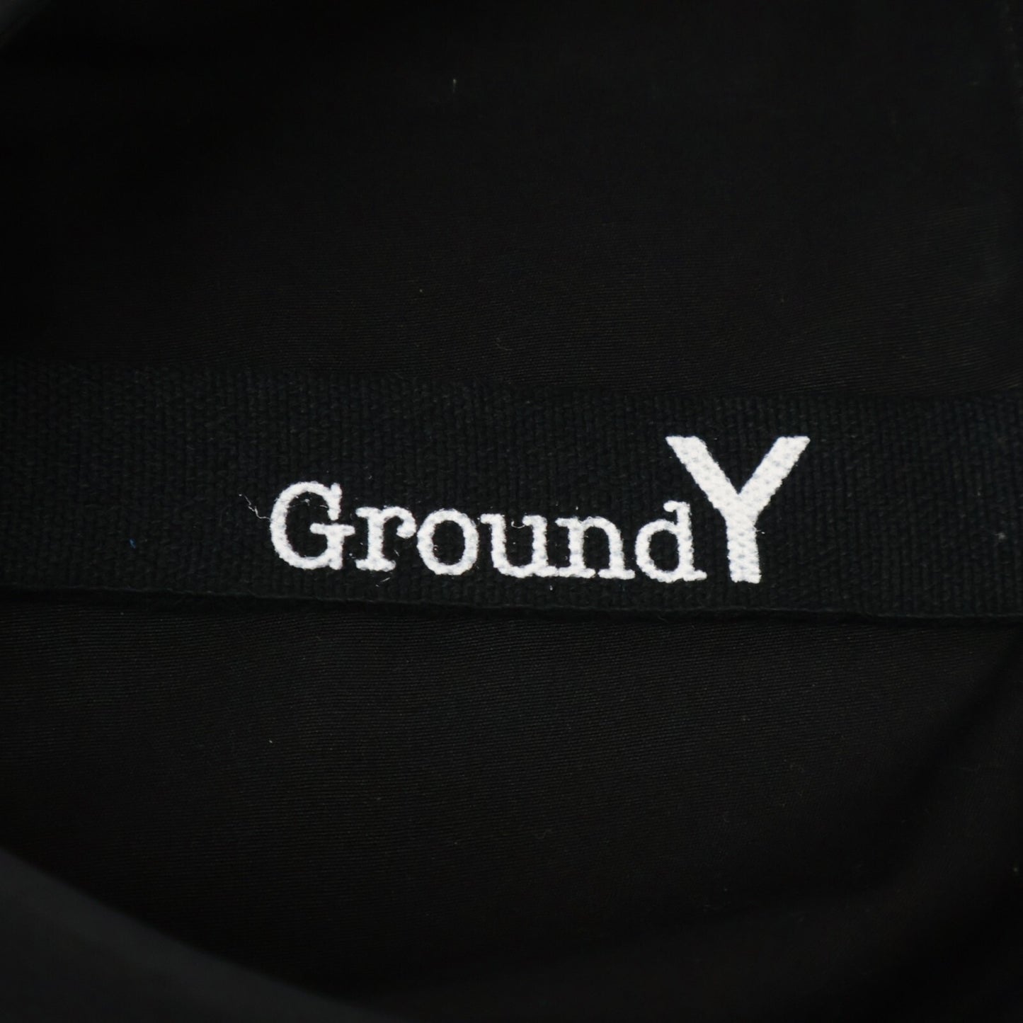 Ground Y 24SS GS-B07-001 Black Short-Sleeved Shirt Top
