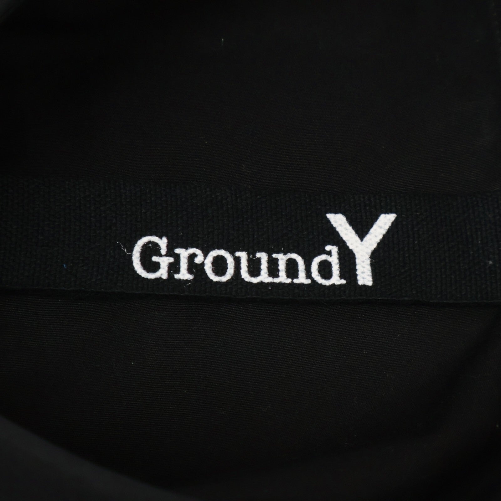 Ground Y 24SS GS-B07-001 Black Short-Sleeved Shirt Top