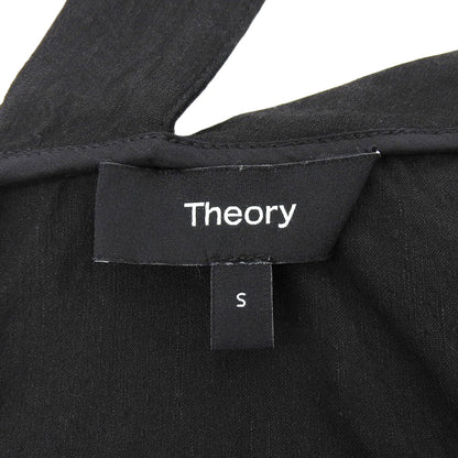 Theory Linen Sleeveless Dress Women's Black S 01-2105203-050-902 Dress S Women's