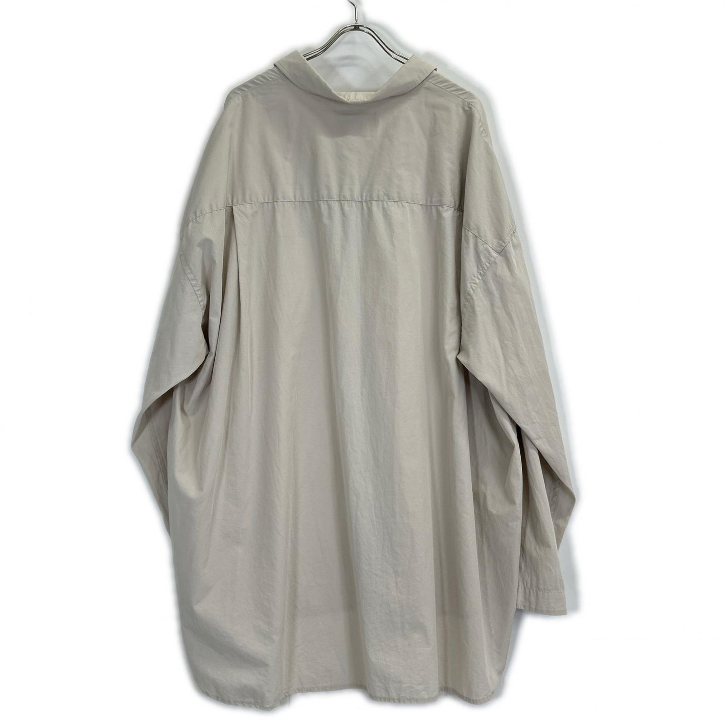 VOAAOV ヴォアーブ グレー ORGANIC COTTON BROAD SHIRT シャツ トップス