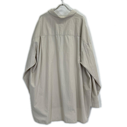 VOAAOV ヴォアーブ グレー ORGANIC COTTON BROAD SHIRT シャツ トップス