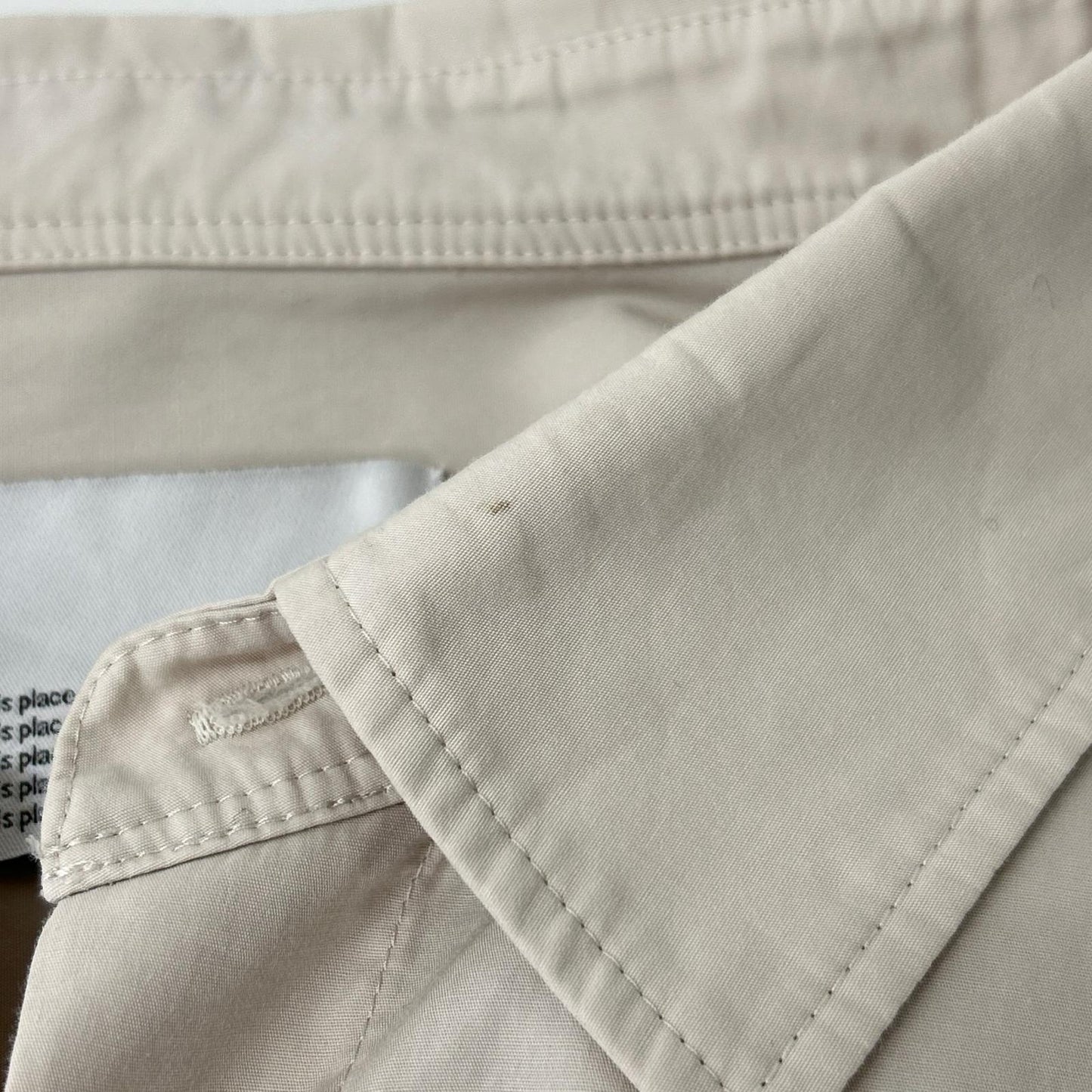 VOAAOV ヴォアーブ グレー ORGANIC COTTON BROAD SHIRT シャツ トップス