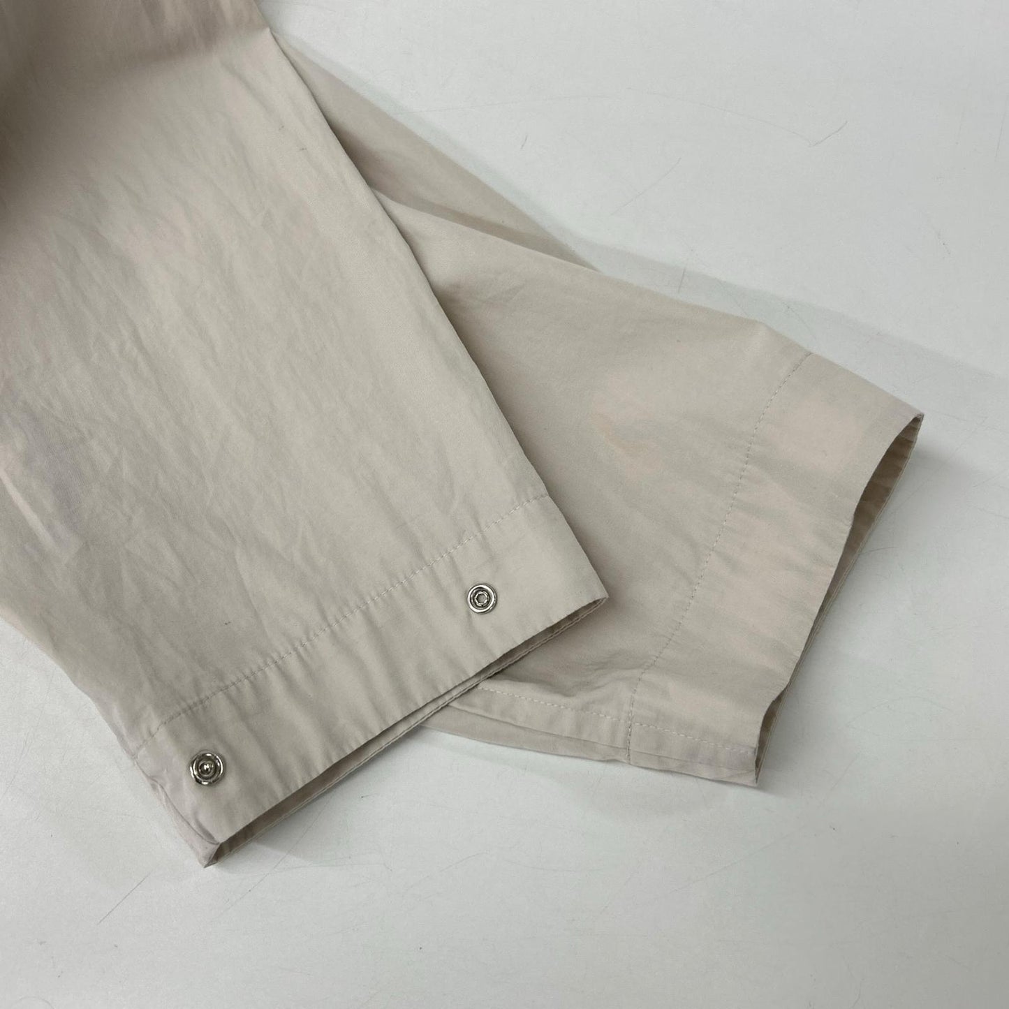 VOAAOV ヴォアーブ グレー ORGANIC COTTON BROAD SHIRT シャツ トップス